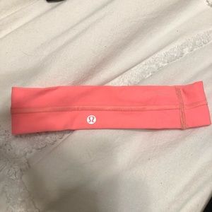 Lululemon orange headband